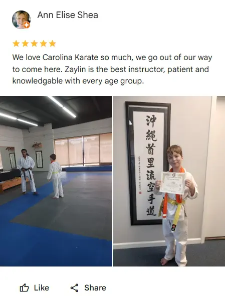 Martial Arts School | Carolina Karate & Fitness Center Greenville